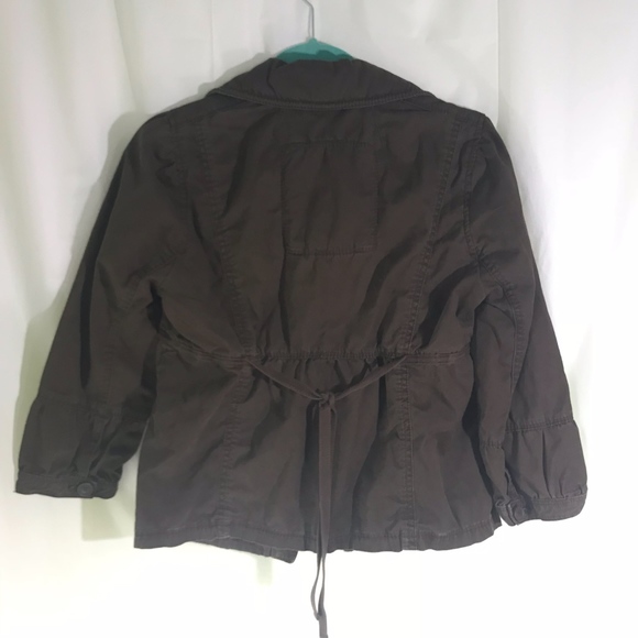 Abercrombie & Fitch Women's Blazer Brown Size L - Picture 4 of 5